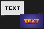 Gone Text Effect, a Layer Style Add-On by dokudokunomi (Thumbnail 4 of 4)