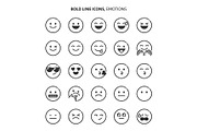 Bold Line Icons, an Outline Icon by Howcolour (Thumbnail 48 of 151)