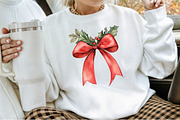 Christmas Bow Sublimation Clipart Bu, an Illustration by Sublimation Artist (Thumbnail 4 of 6)
