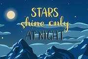 Blue Moon, a Script Font by Larin Type Co. (Thumbnail 3 of 6)