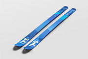 Skis Mockup, a Product Mockup by Se٧enStudio (Thumbnail 8 of 12)