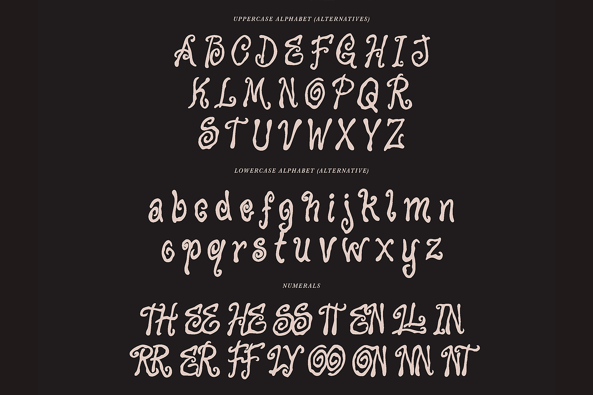 Pixie Dust Hand Drawn Font, a Handwritten Font by Tom Gordon Design (Photo 3 of 4)