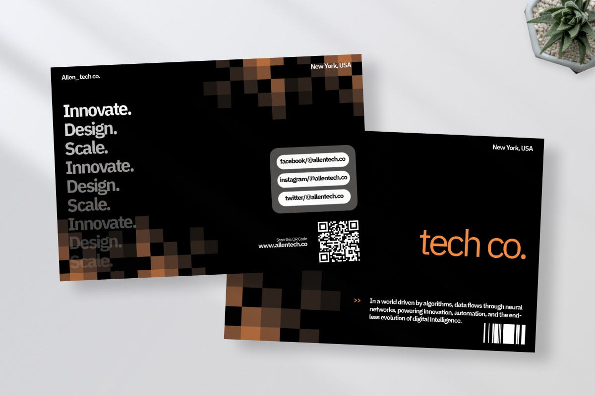 Allen - Tech Startup Company Profile, a Brochure Template by productype1 (Photo 5 of 6)