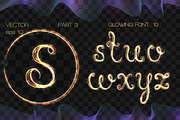ALPHABET BENGAL SPARKS / BRUSHES /, a Symbol Font by Nadin_Lebedeva (Thumbnail 5 of 9)