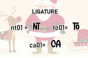 Santa Cartoon | Script Font, a Script Font by Scratchones (Thumbnail 8 of 9)