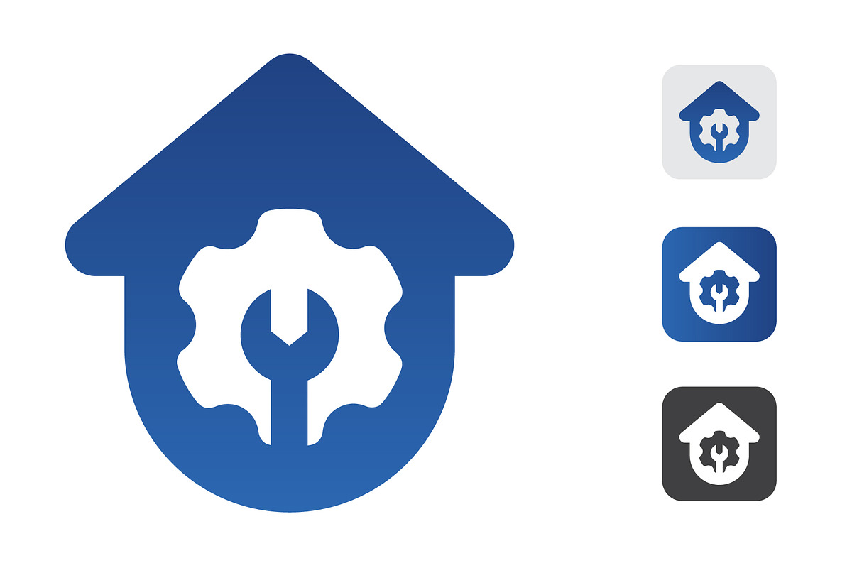 Home Repair Mechanic Logo, a Branding & Logo Template by Design Box (Photo 2 of 2)