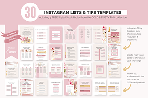 30 Instagram Post Tips Templates