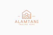 Village Home Farm Field Scene Logo, a Branding & Logo Template by Signatoro (Thumbnail 1 of 2)