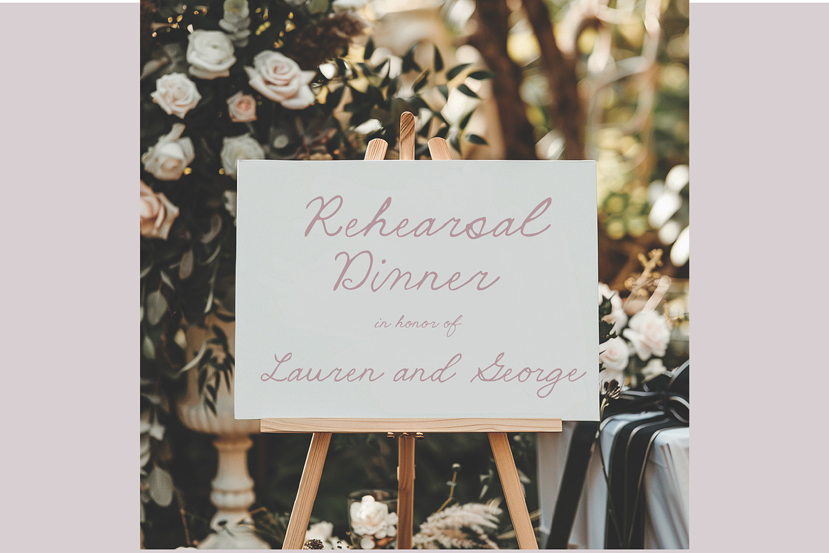 Poetry Script Font, a Script Font by JS Design (Photo 2 of 12)