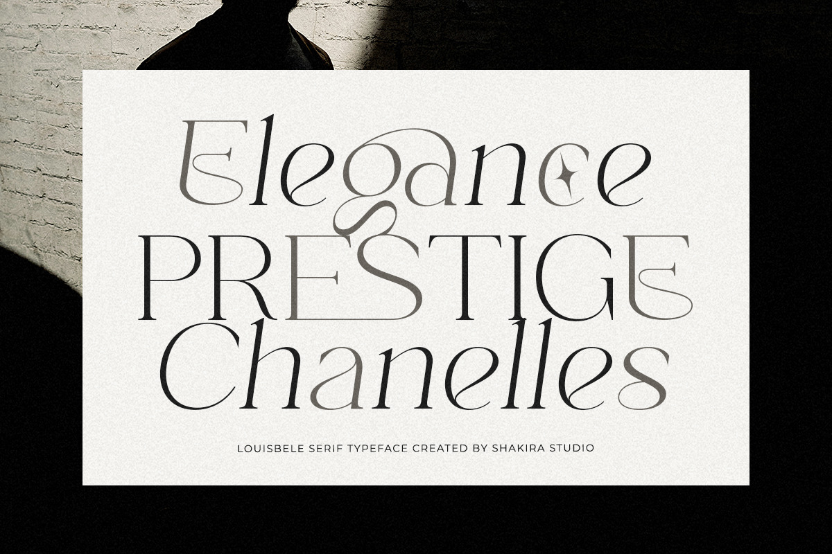 Classy Elegant Serif - Louisbele, a Serif Font by Shakira Studio (Photo 8 of 10)