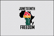 Juneteenth Freedom Africa Map SVG, an Object Graphic by BeeCraftR (Thumbnail 2 of 2)