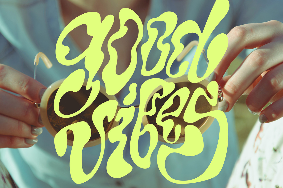 BUNDLE Y2K Lettering Liquid & Groovy, an Object Graphic by Oksana Trygub (Photo 45 of 53)