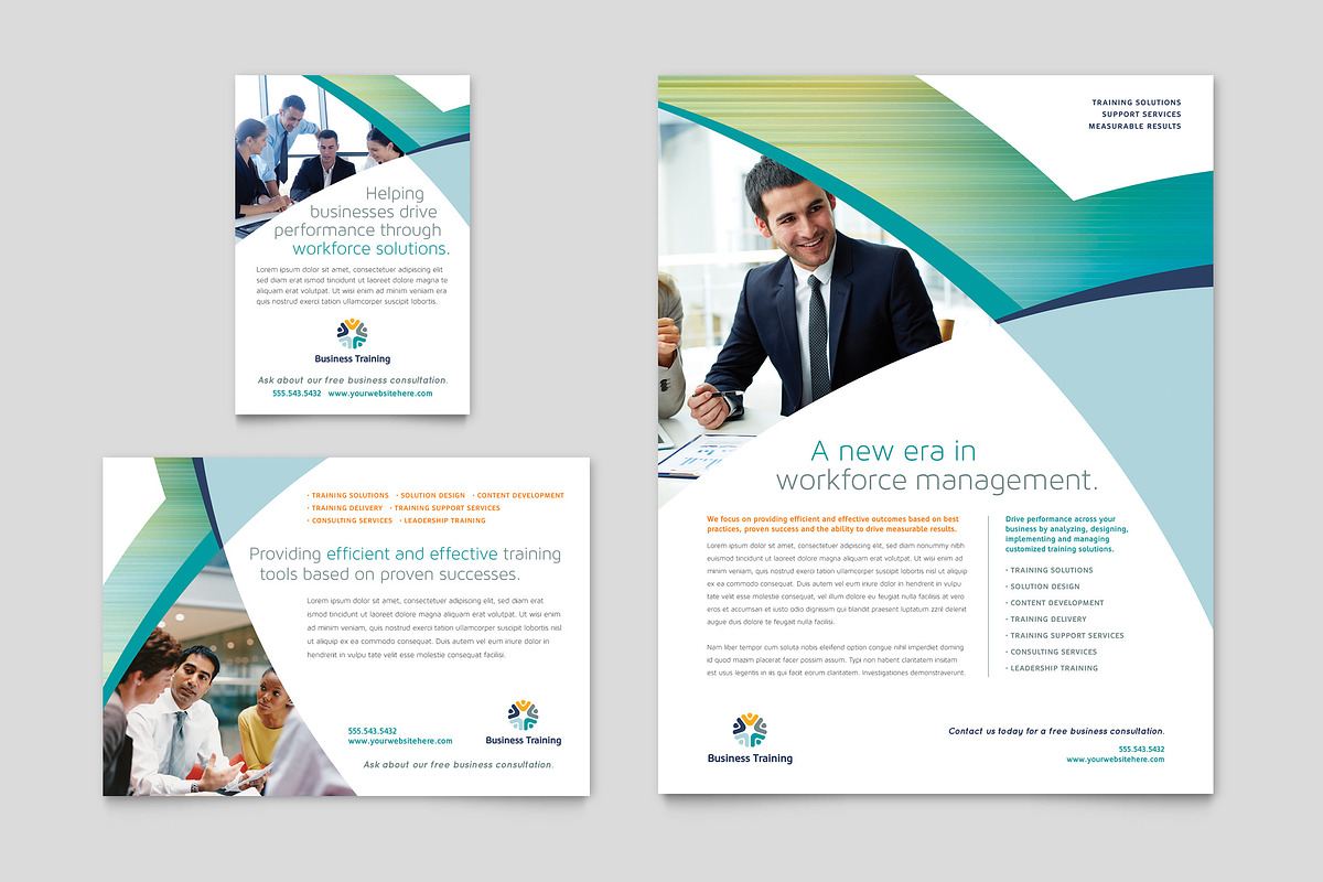 Business Training Flyer Template, a Flyer Template by StockLayouts (Photo 3 of 3)