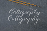 Hefalo Brushscript, a Script Font by joelmaker (Thumbnail 2 of 8)