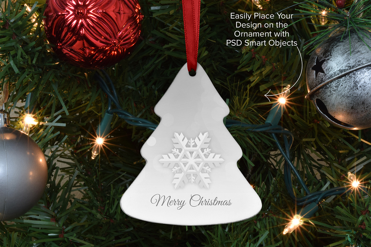 Tree Ornament Mockup - PSD & PNG, a Product Mockup by MelissaBMockups (Photo 2 of 3)