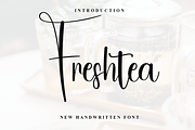 Freshtea, a Handwritten Font by FreshTypeINK (Thumbnail 1 of 8)
