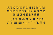 Sea Dog Bundle | Sports Display Font, a Font by Doug Houvener (Thumbnail 8 of 17)