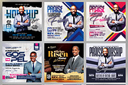 150+ Church Flyers Bundle, a Flyer Template by AfzaalGraphics (Thumbnail 3 of 18)