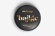 Pin Badge Mock-up, a Merchandise Mockup by zippypixelstudio (Thumbnail 7 of 16)