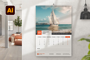 Wall Calendar 2027