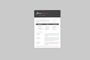 Alicia Resume Designer