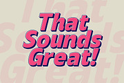 Hungin Modern Bold Sans Serif, a Sans Serif Font by timelesstype.co (Thumbnail 7 of 20)