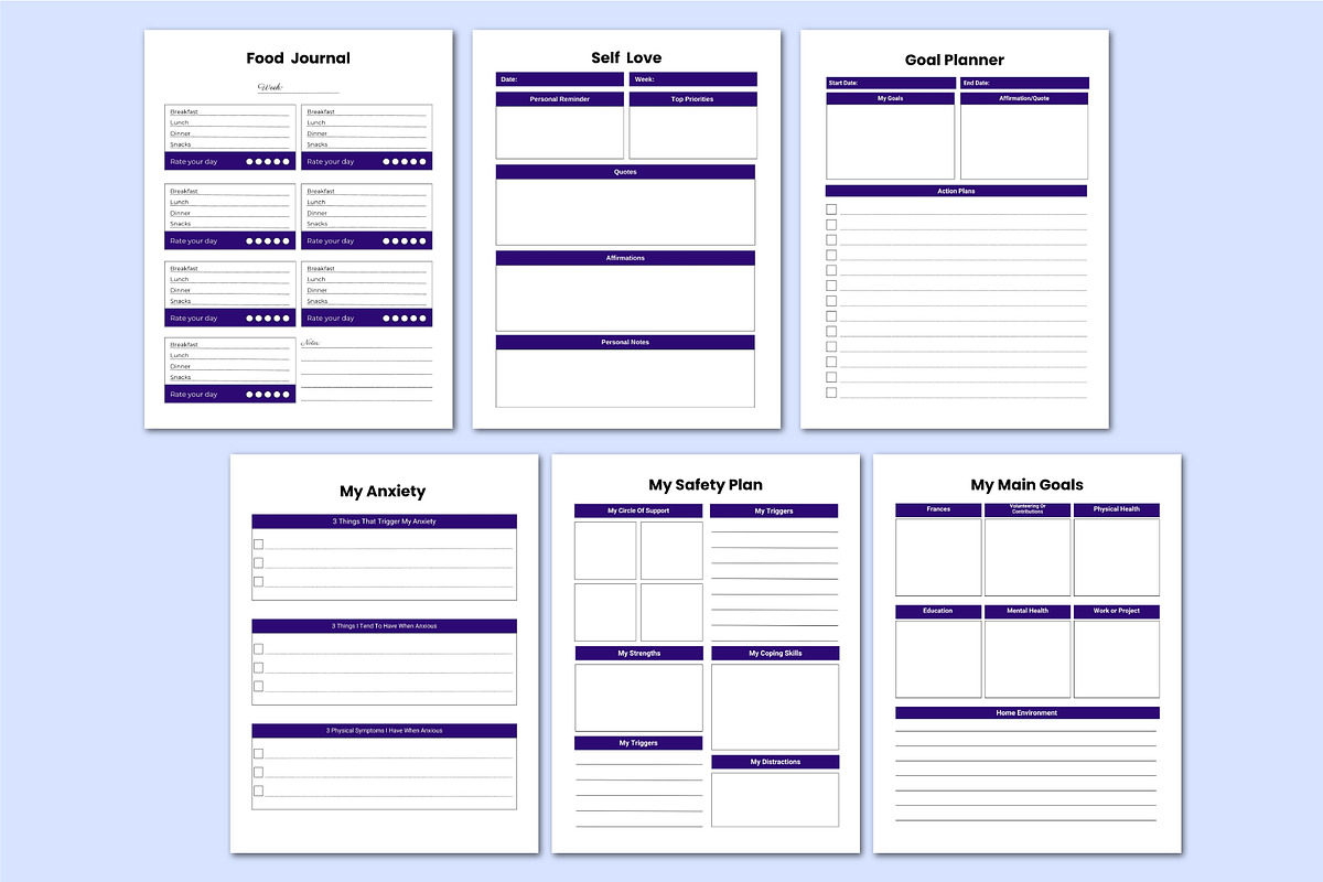 2026 Wellbeing & Clarity Workbook preview 4