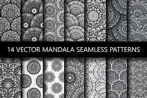 Mandala Seamless Patterns