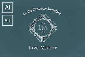 Mega Pack of 27 Mirror Templates
