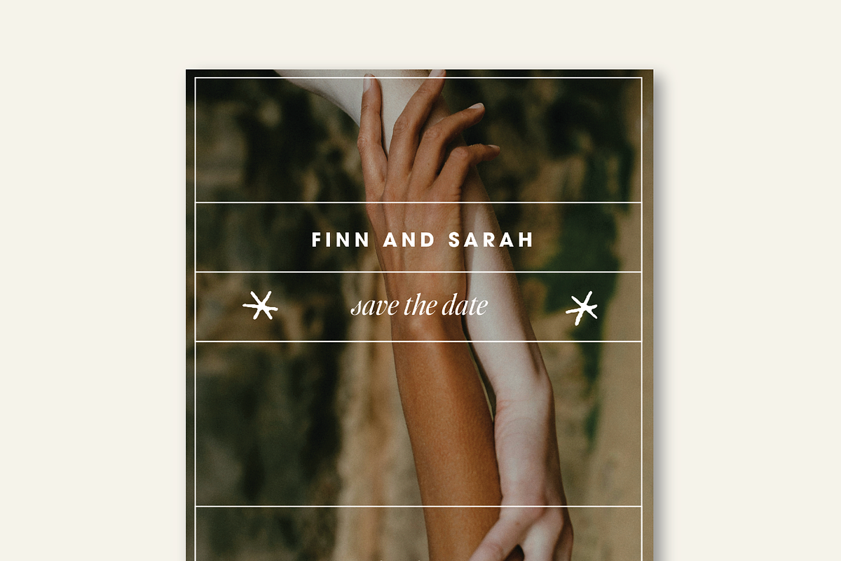 Invite 01, an Invitation Template by CMMN_sense (Photo 2 of 3)