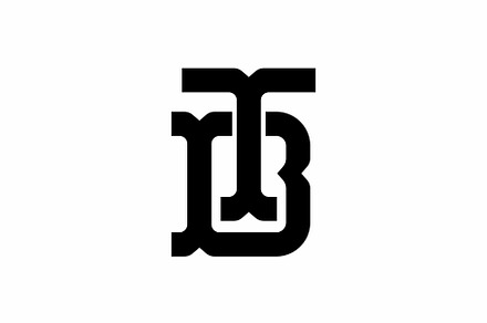Monogram Letter BT TB Logo, a Branding & Logo Template by Buqancreative