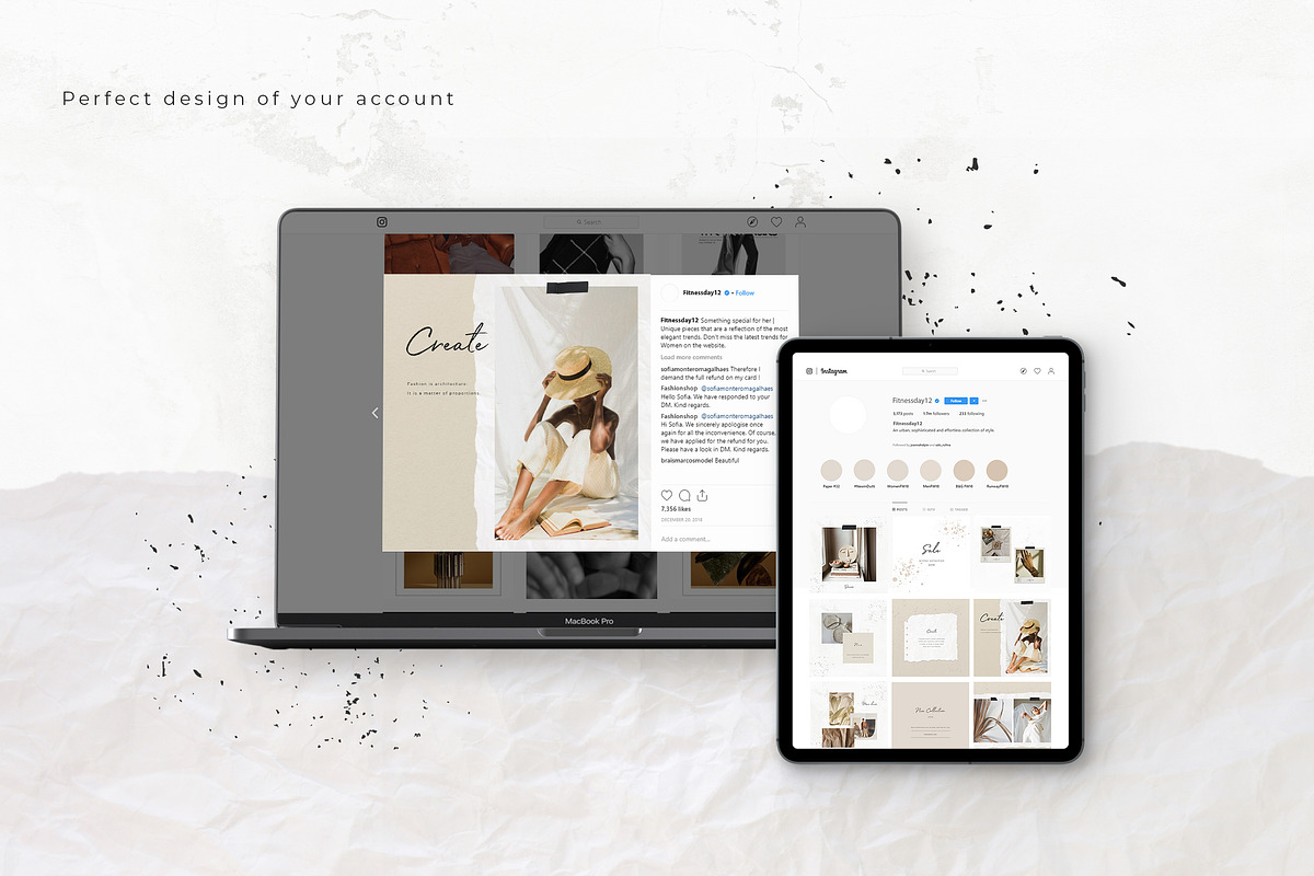 CANVA & PS /  Camellia Social media, a Social Media Template by Simple có (Photo 9 of 10)