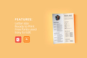 BRIGHT Resumes Bundle, a Resume Template by slidequest (Thumbnail 7 of 11)