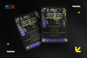 Future Fashion - Poster Template, a Poster Template by StreaksideStd