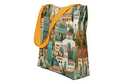 Moroccan Cityscape Pattern - Kasbah, an Illustration by Brush Berry Studios (Thumbnail 2 of 6)