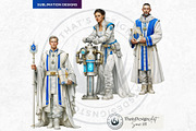 High Tide Empire Character Cliparts, a Person Illustration by ThatsDesignArt (Thumbnail 4 of 10)
