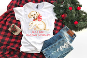 Christmas dogs Clipart, Holiday pug, an Animal Illustration by SimpleWishesArt (Thumbnail 5 of 8)