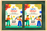 Crayontab – Modern Kids Font, a Sans Serif Font by overlaytemplates (Thumbnail 2 of 5)