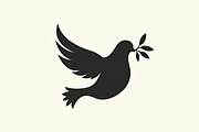 Olive Branch Dove Designs, an Illustration by hafijul (Thumbnail 6 of 20)