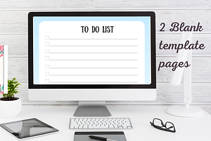 TO DO LIST PRINTABLE CANVA TEMPLATE