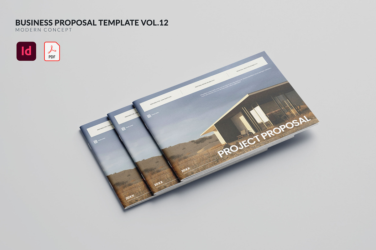 Business Proposal Template Vol.12, a Brochure Template by Bewalrus Studio (Photo 1 of 11)