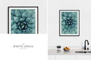 Frame Mockup Editable & Customisable, a Print Template by The White Space Co.