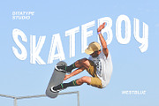 Westblue, a Sans Serif Font by Ditatype (Thumbnail 3 of 10)