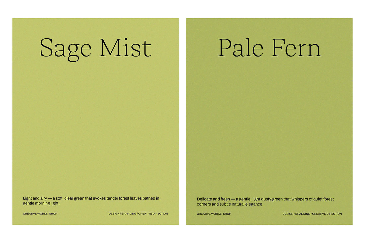 6 Green Harmony Grain Backgrounds, a Texture Graphic by CREATIVE WORKS. (Photo 2 of 5)