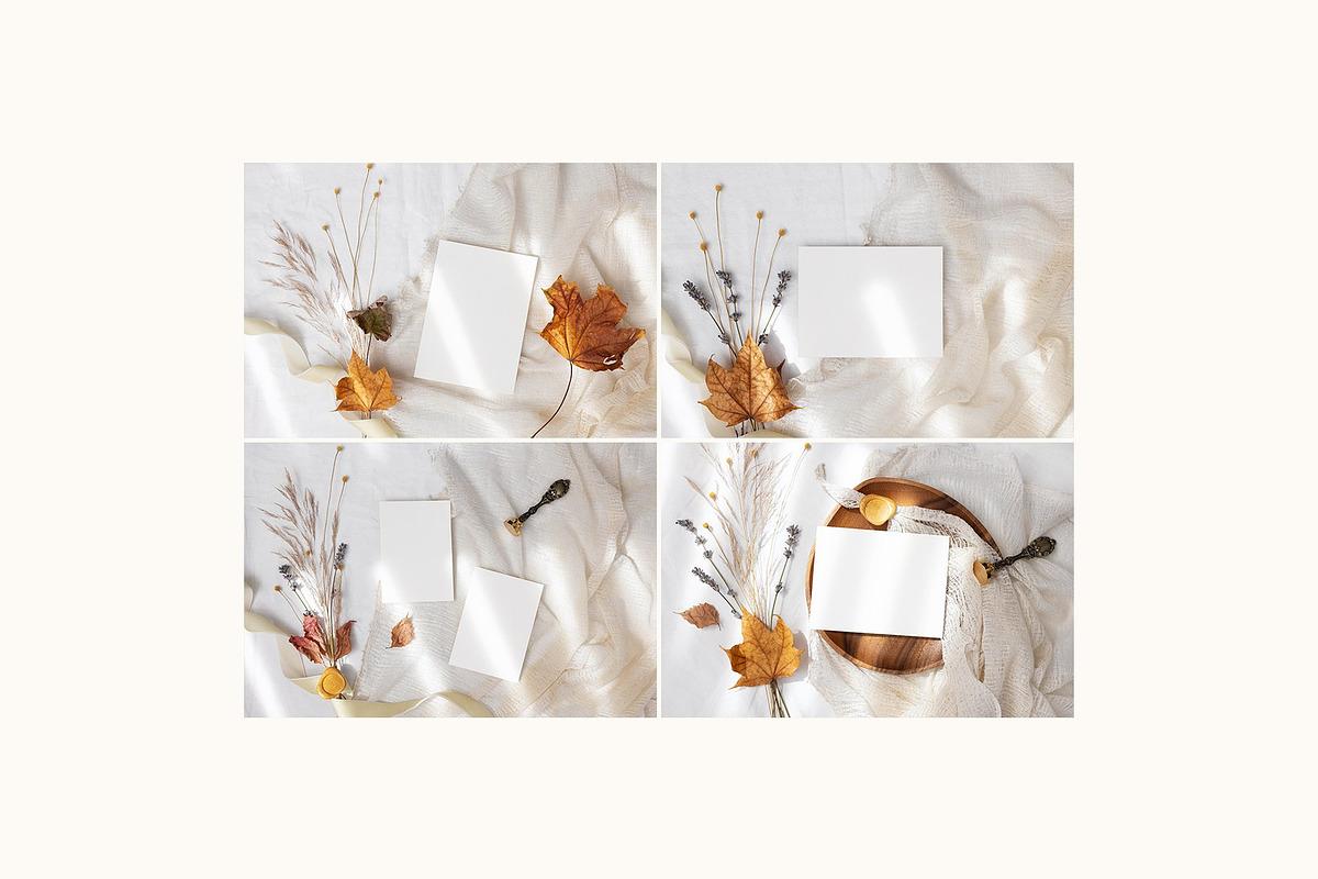 Autumn Card Mockup Bundle Fall1, a Product Mockup by PawMockups (Photo 4 of 11)