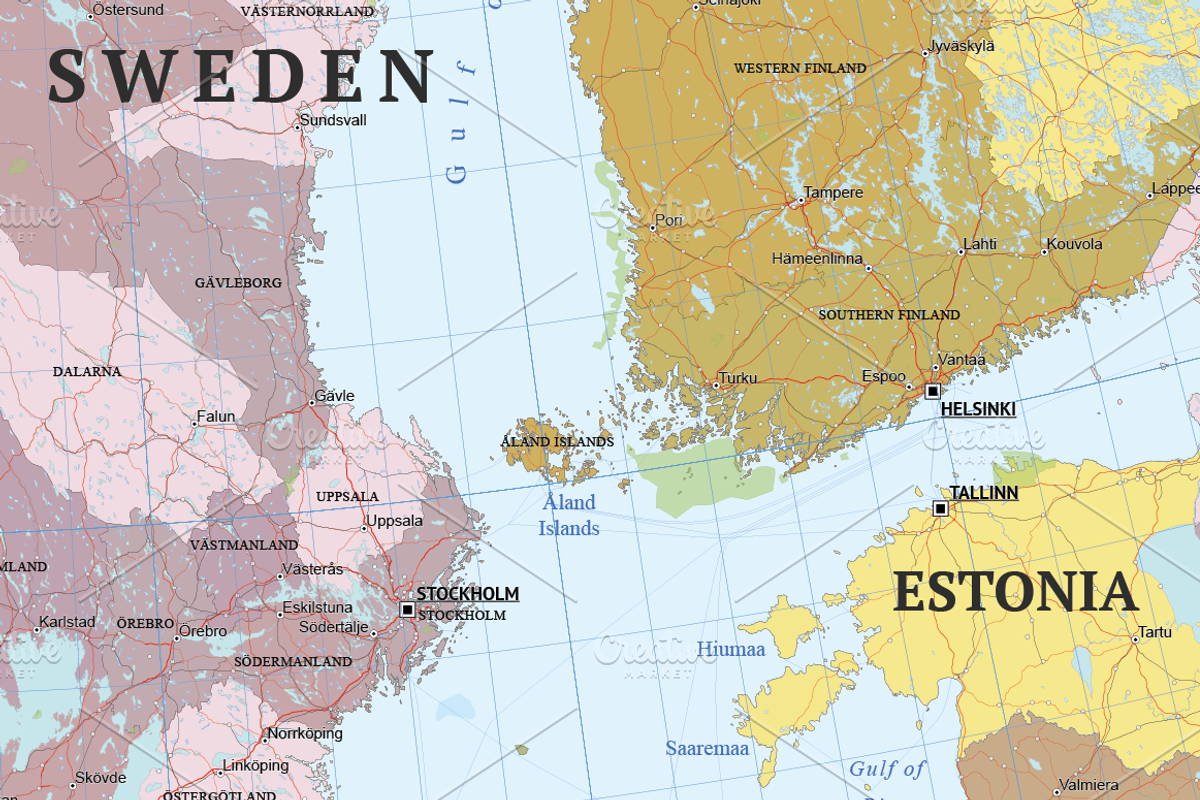 Map of Europe, an Education Illustration by Cartorical (Photo 7 of 8)