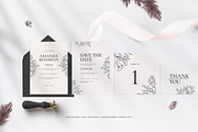 Minimal Sketch Floral Wedding Suite, an Invitation Template by Azka Creative (Thumbnail 2 of 8)