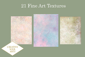 21 Pastel Fine Art Textures