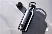 Stainless Steel Tumbler Mockup, a Cups & Container Mockup by DOBE Studio (Thumbnail 6 of 6)