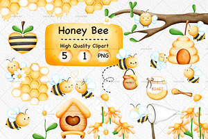 Honey Bee Clipart